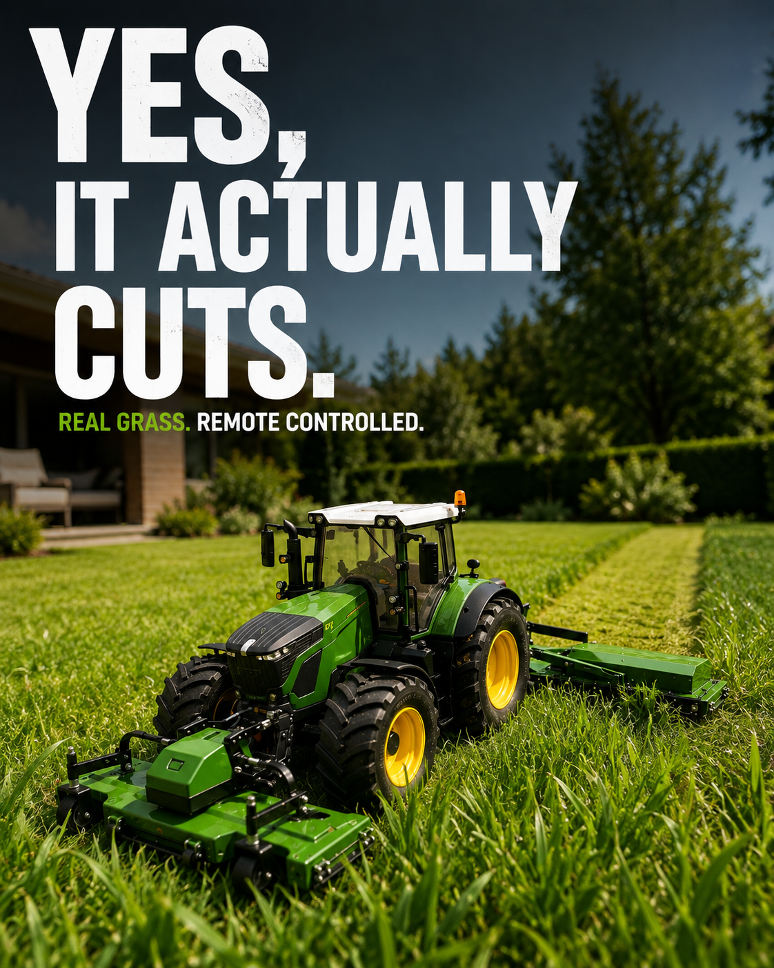 GrassWorks GX-64 FoldCut RC Mower